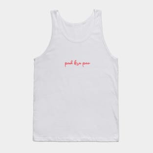 pad kra pao - Thai red - Flag color Tank Top